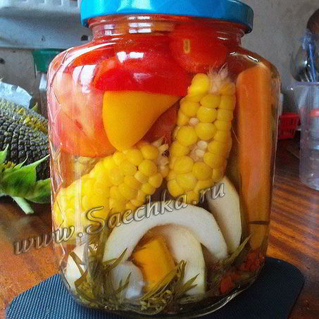 Рецепт Овощного ассорти на зиму