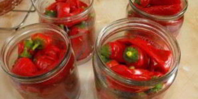 Рецепт перца горького на зиму