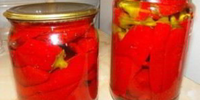 Рецепт перца горького на зиму