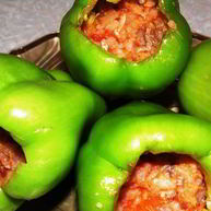 Рецепт Перца на зиму, фаршированный мясом