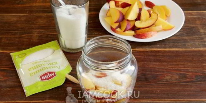 Рецепт персиков в собственном соку на зиму