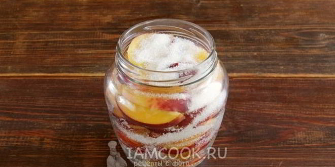 Рецепт персиков в собственном соку на зиму
