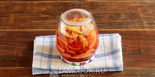 Рецепт персиков в собственном соку на зиму