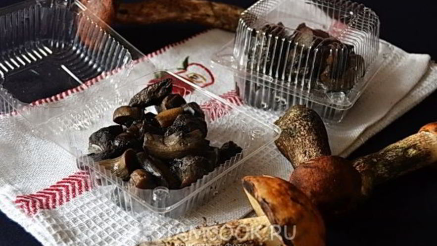 Рецепт подосиновиков, замороженных на зиму