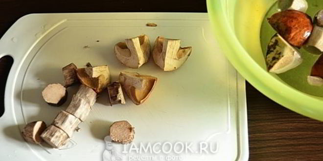 Рецепт подосиновиков, замороженных на зиму