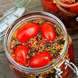 Рецепт Помидоров Пальчики оближешь на зиму