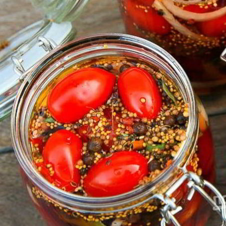 Рецепт Помидоров Пальчики оближешь на зиму