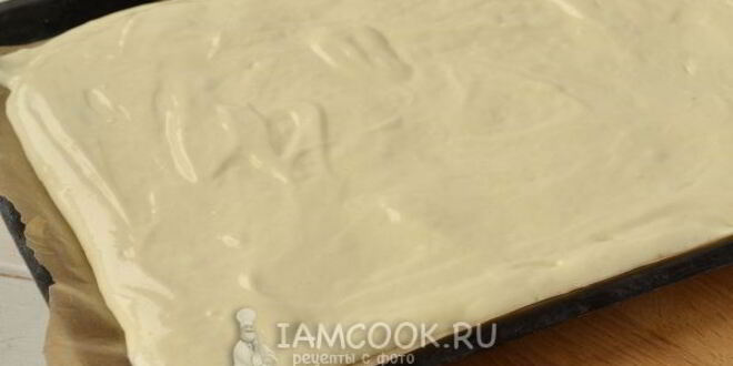 Рецепт бисквитного рулета с повидлом