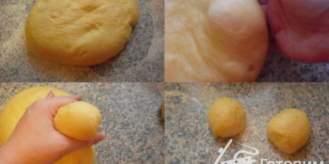 Рецепт дрожжевых рулетиков с яблочным повидлом