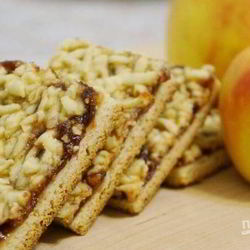 Рецепт Полоски песочной с повидлом