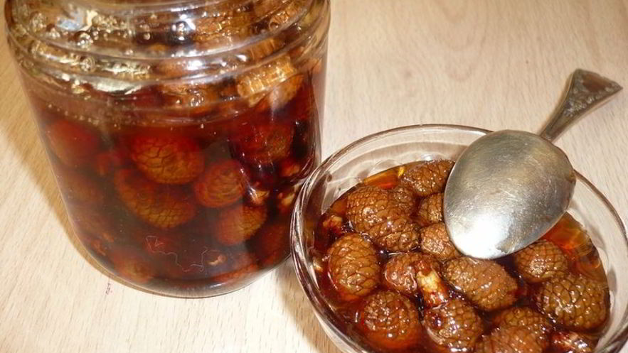 Рецепт повидла из шишек