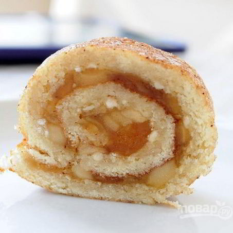 Рецепт Рулета с повидлом