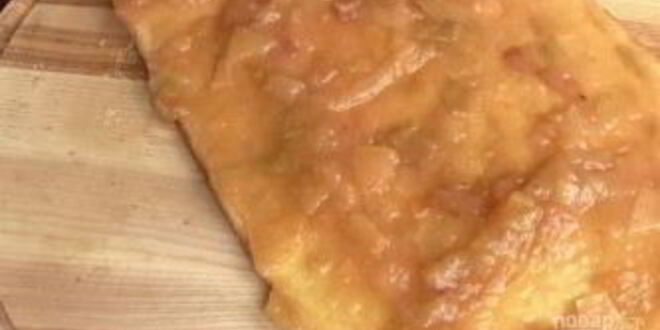 Рецепт рулета с яблочным повидлом