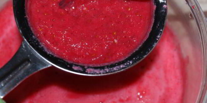 Рецепт яблочного повидла с красной смородиной