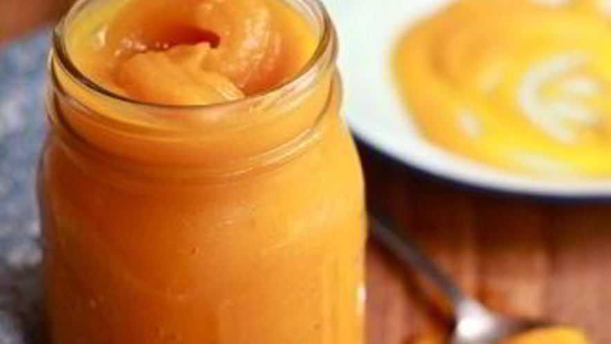 Рецепт пюре из тыквы и яблок на зиму