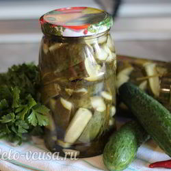 Рецепт Сладких огурцов на зиму