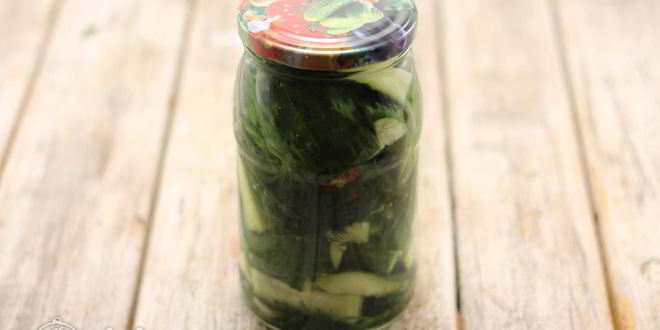 Рецепт сладких огурцов на зиму