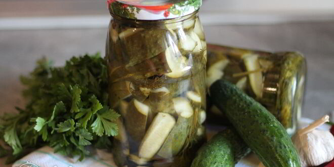 Рецепт сладких огурцов на зиму