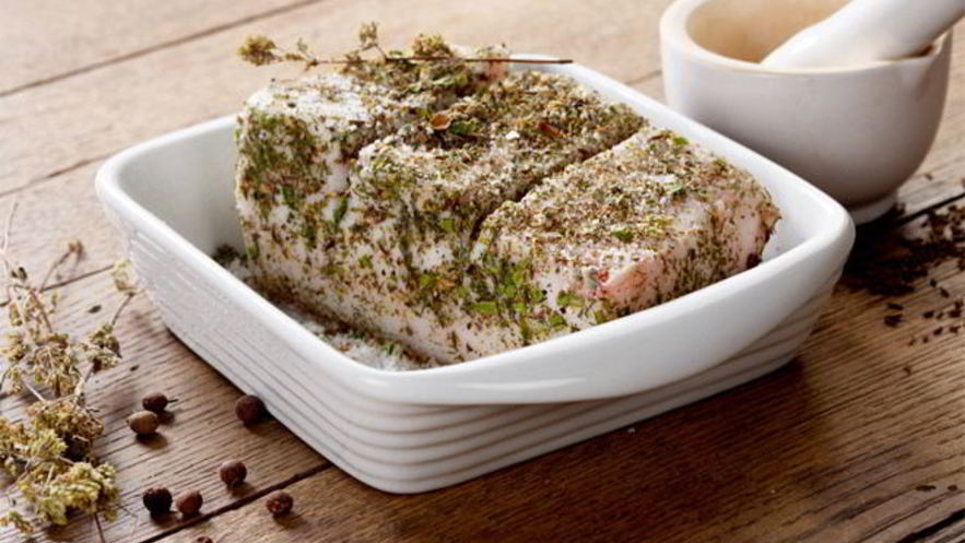 Рецепт ароматного сала