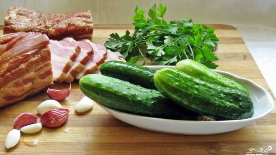 Рецепт быстрых малосольных огурцов за 5 минут