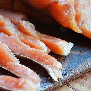 Рецепт Горбуши слабосоленой