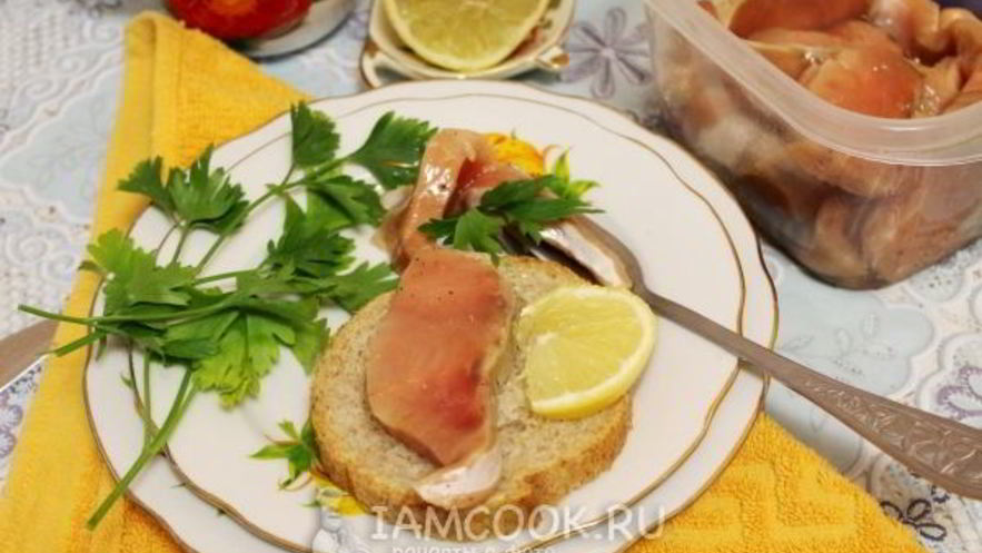 Рецепт горбуши, соленой под семгу