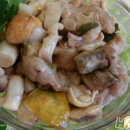 Рецепт Грибов соленых домашних