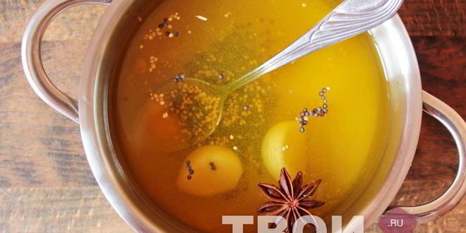 Рецепт капусты в горячем рассоле