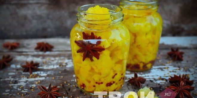 Рецепт капусты в горячем рассоле