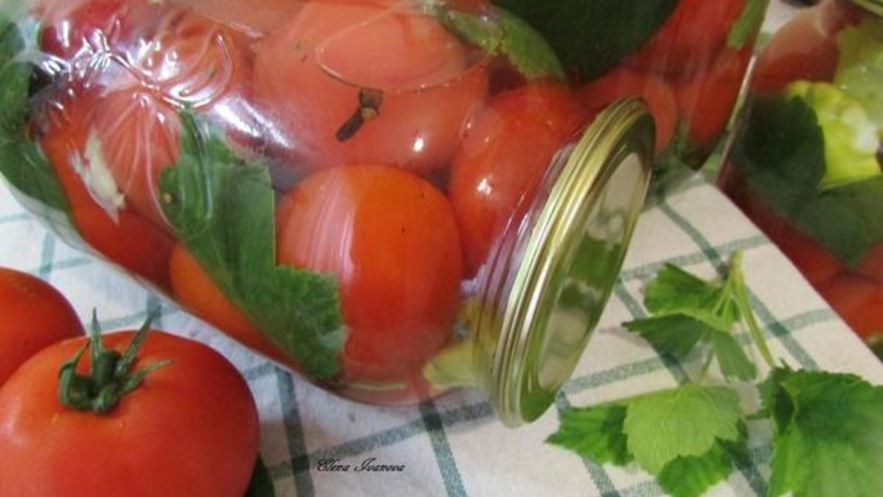 Рецепт консервированных помидоров