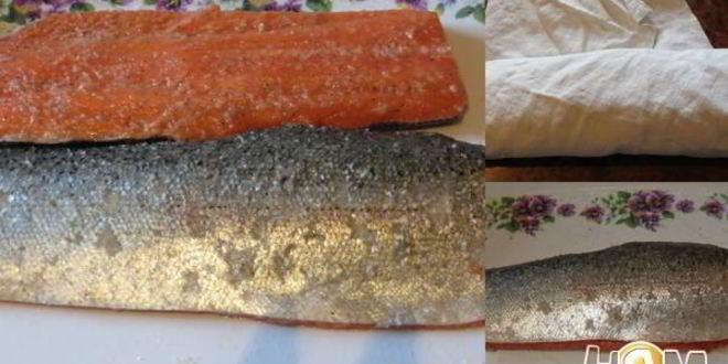Рецепт малосольной форели