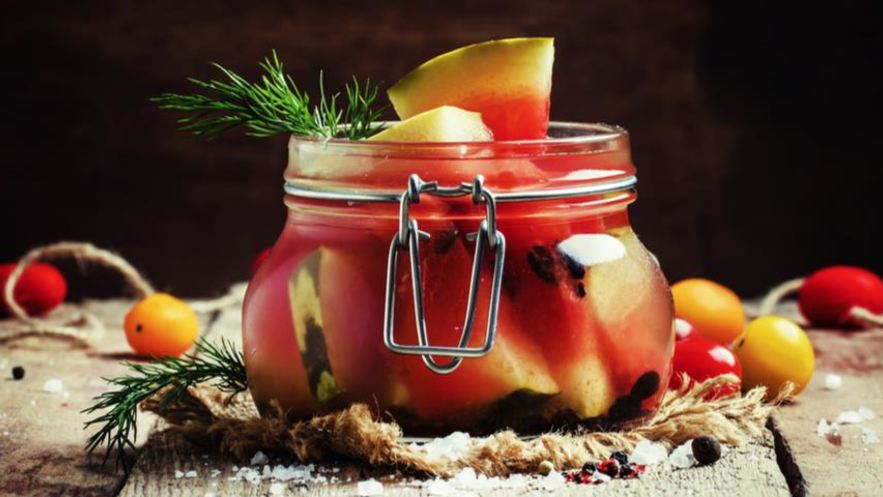 Рецепт малосольного арбуза