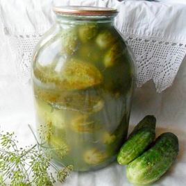 Рецепт Малосольных огурцов на зиму