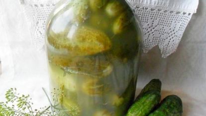 Рецепт Малосольных огурцов на зиму