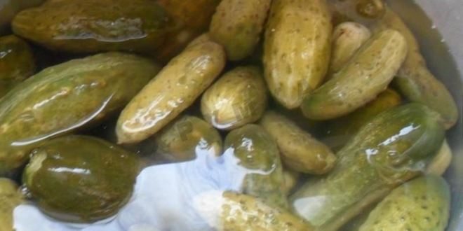Рецепт малосольных огурцов на зиму