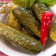 Рецепт Малосольных огурцов по-абхазски