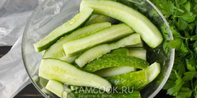 Рецепт малосольных огурцов в пакете за 2 часа