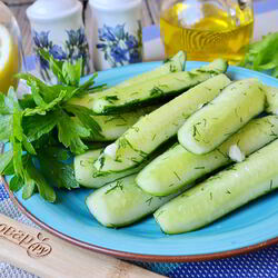 Рецепт Малосольных огурцов за 2 часа