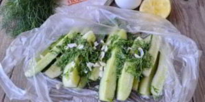 Рецепт малосольных огурцов за 2 часа