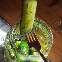 Рецепт Малосольных огурцов