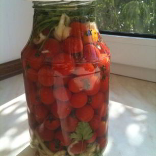 Рецепт Малосольных помидорчиков 3-х дневки