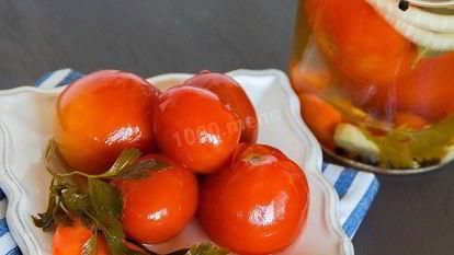 Рецепт Малосольных помидоров в банке