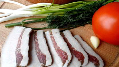 Рецепт Сала по-домашнему