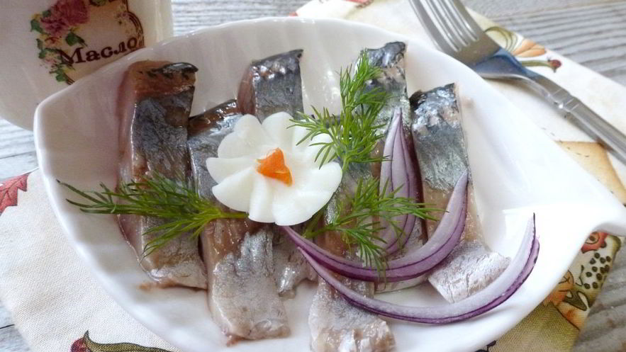 Рецепт сельди домашнего посола