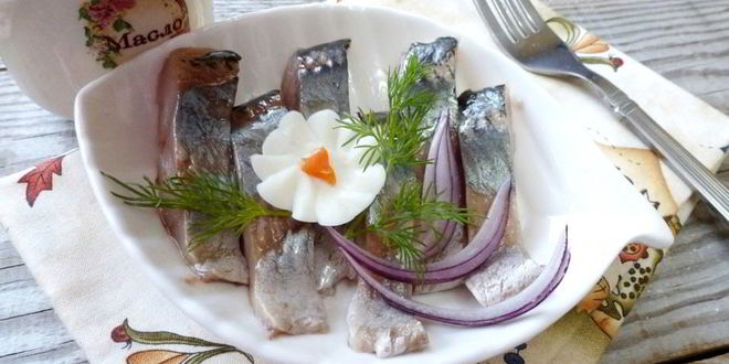 Рецепт сельди домашнего посола