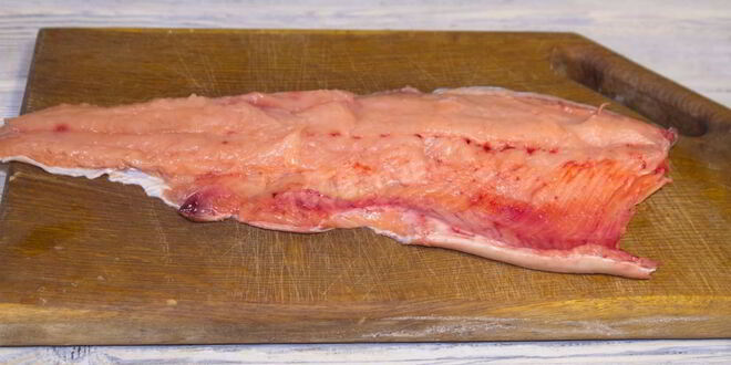 Рецепт слабосоленой горбуши под семгу