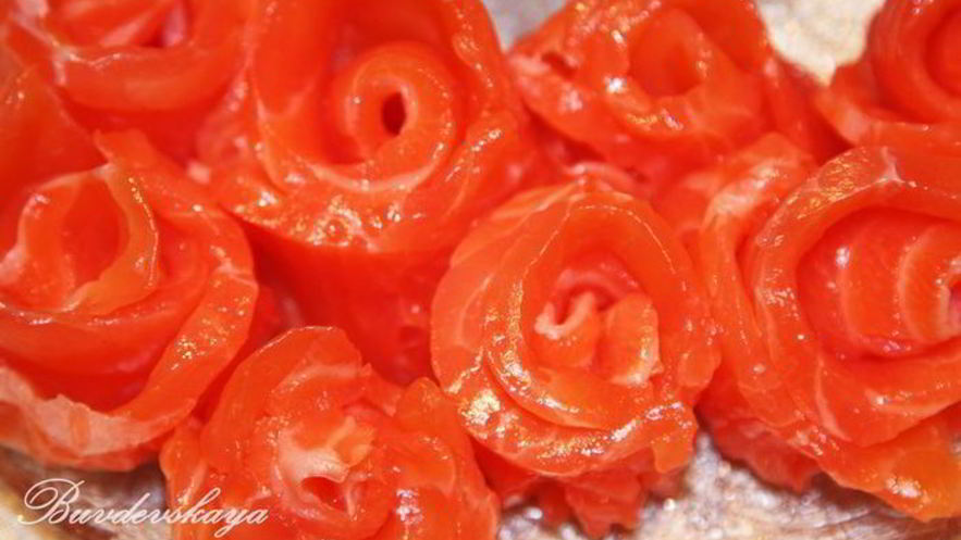 Рецепт слабосоленой семги с пряными травами