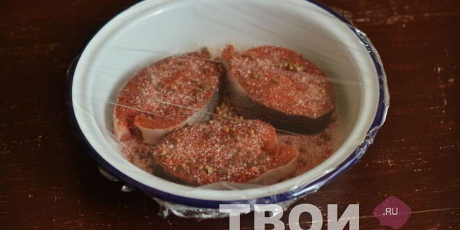 Рецепт соленой горбуши