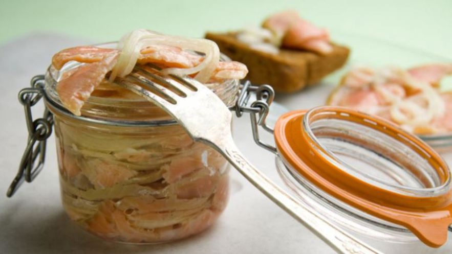 Рецепт соленой семги