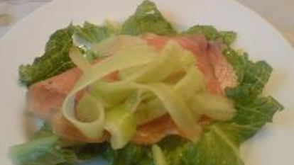 Рецепт Соленого лосося с огурцом